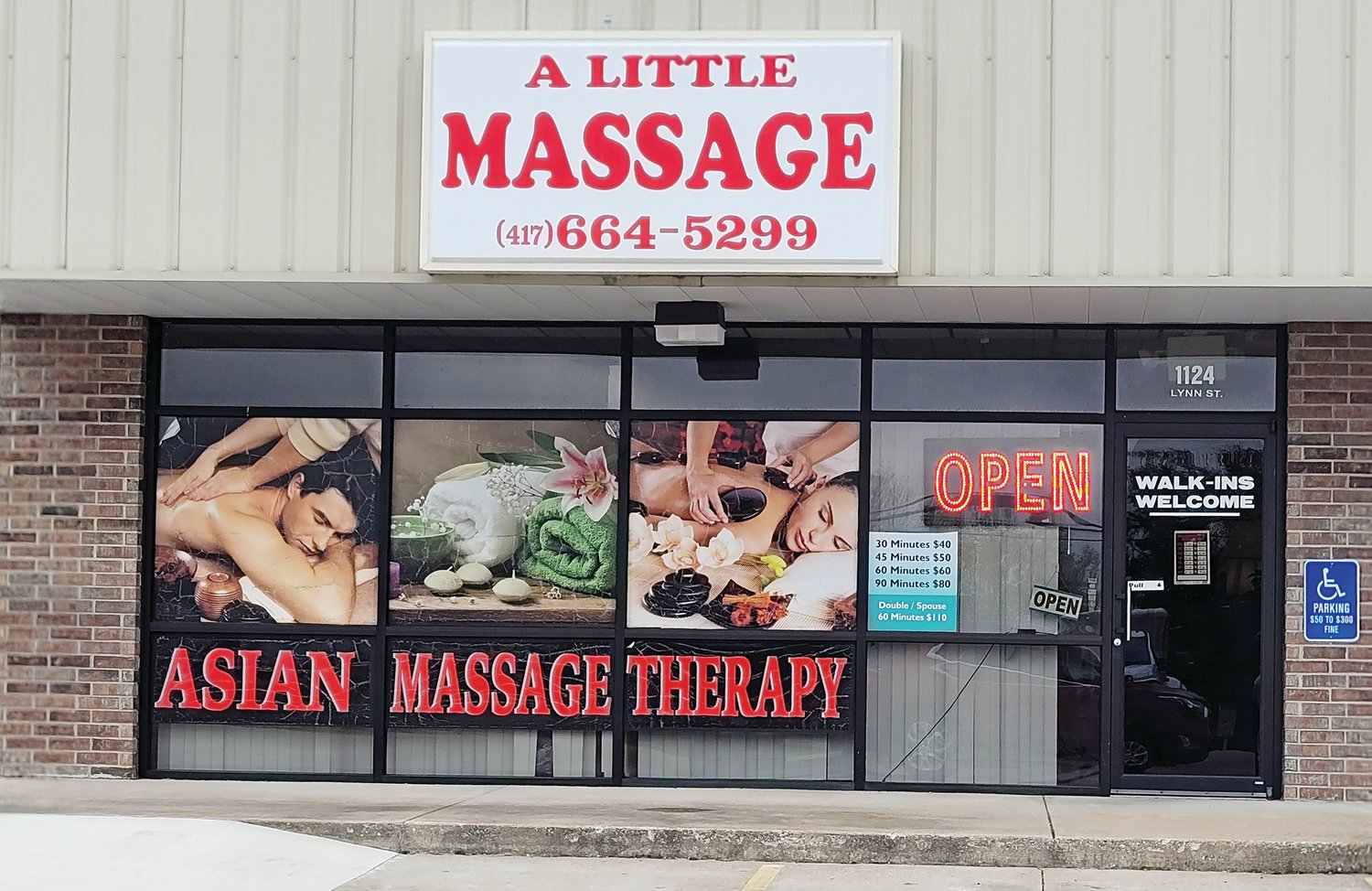 Asian massage parlor in north hollywood
