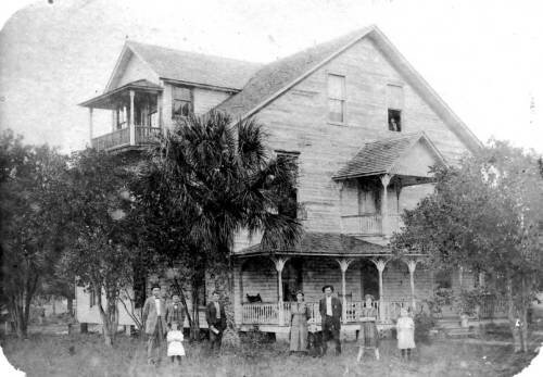 Dr. Leffingwell's house in Point Pleasant was connected to his office via telephone.
