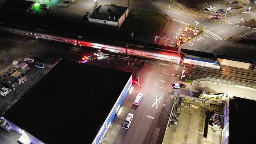 Person hospitalized after car crashes into south Toledo building