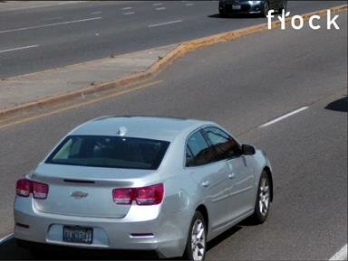 This image of the suspect vehicle was captured by the Flock Safety camera system in Centralia.