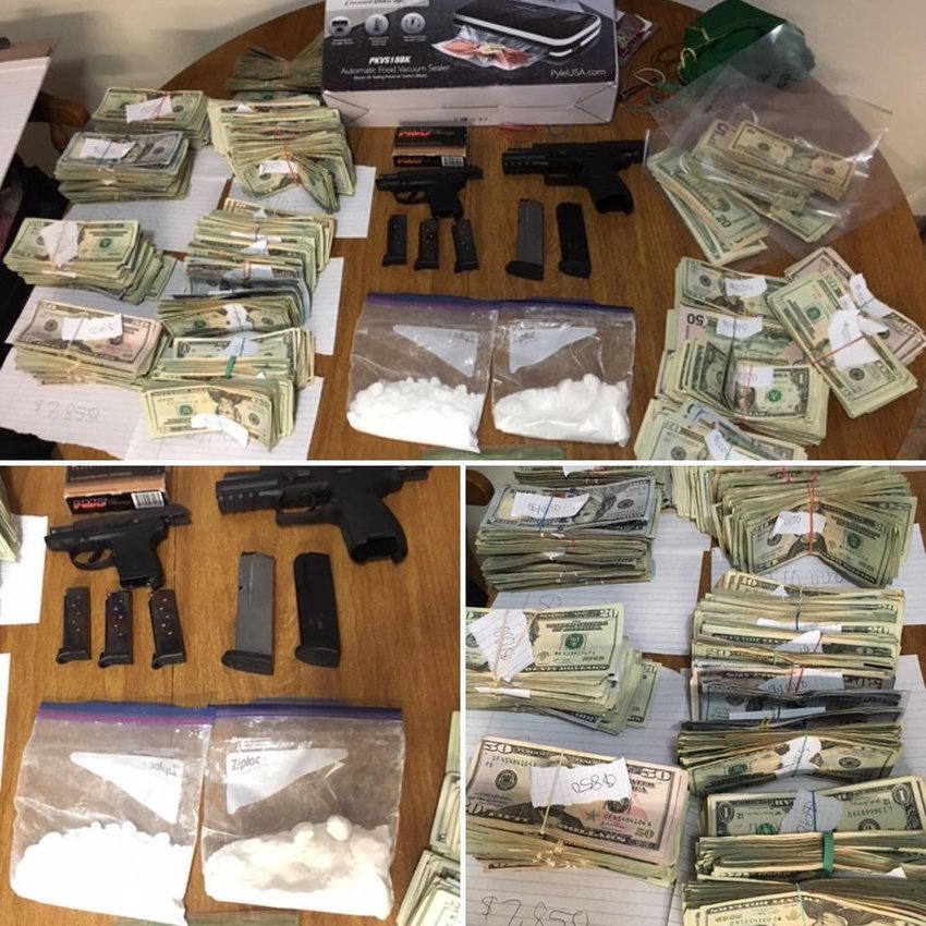 The Lacey Police Department posted this photo to Facebook after the bust.&nbsp;