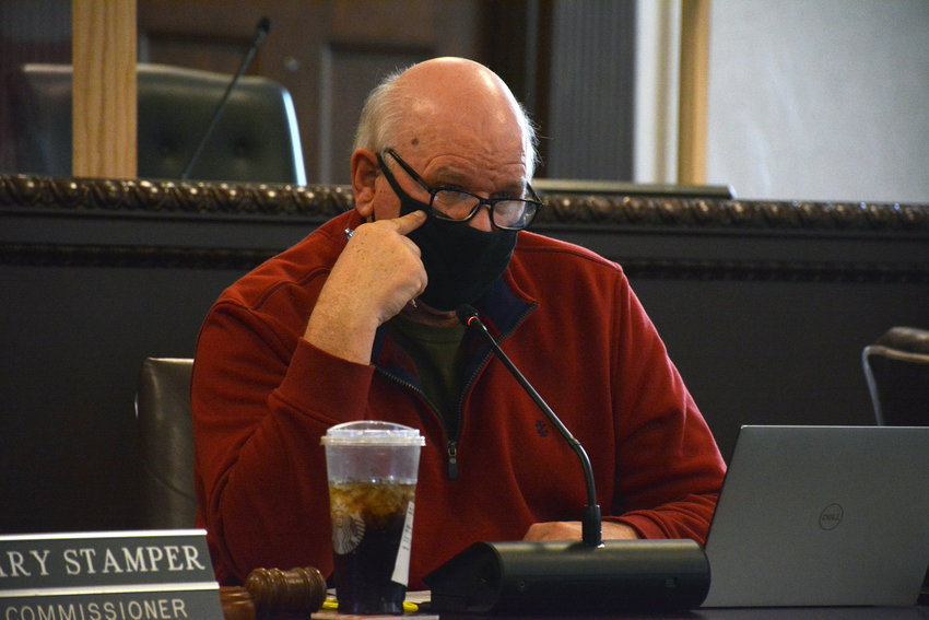 Lewis County Commissioner Gary Stamper said fielding concerns from residents regarding the Toledo airport is taking up too much of his time at a March 9 meeting.