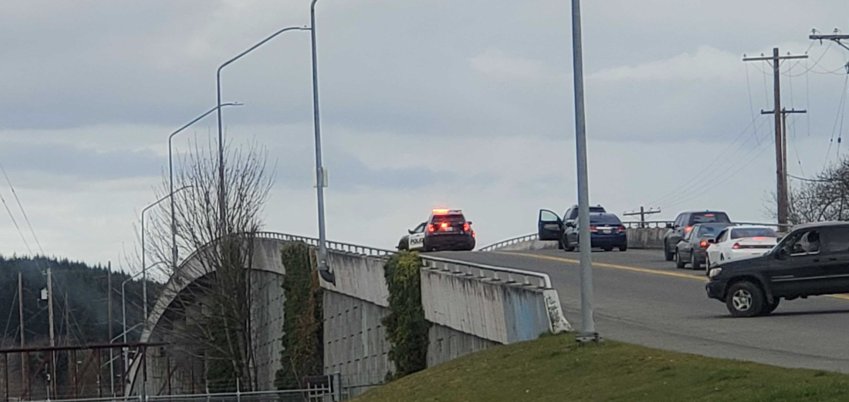 Just after 5 p.m. on March 15, Centralia police officers responded to a person in crisis who appeared to want to jump off of the East Sixth Street viaduct in north Centralia.