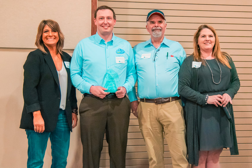 Leco Supply, an independent Chehalis-based janitorial supply company that has been doing business in Southwest Washington for 34 years, was recognized as the Centralia-Chehalis Chamber of Commerce Business of the Year during a Friday evening banquet.&nbsp;
