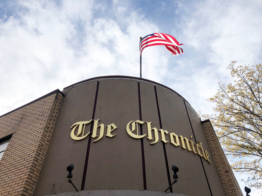 The Chronicle is located at 321 N. Pearl St. in Centralia.