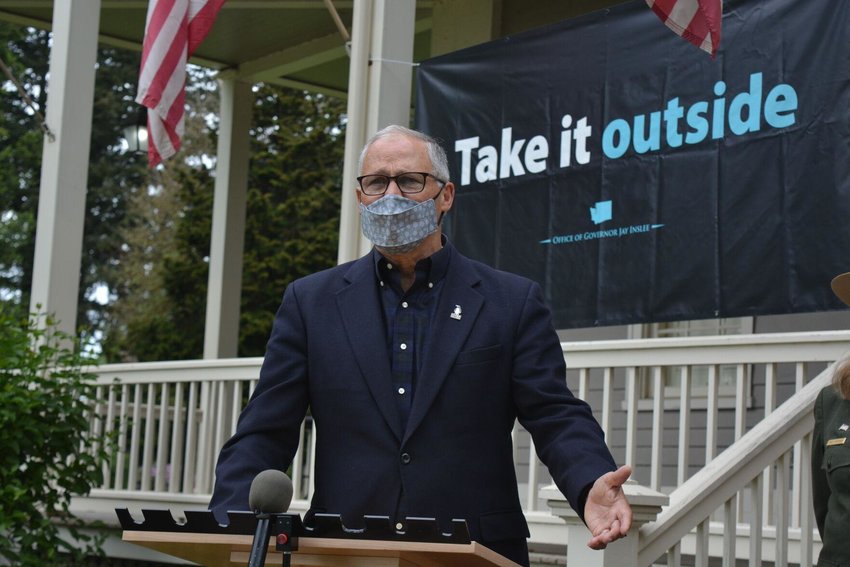 Washington Gov. Jay Inslee visited the Fort Vancouver National Historic Site to promote &ldquo;Take It Outside,&rdquo; his statewide campaign encouraging residents to get outdoors.