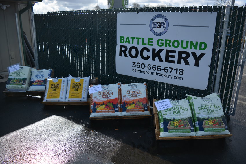With the expansion, the rockery was able to begin offering some of its products in bags.