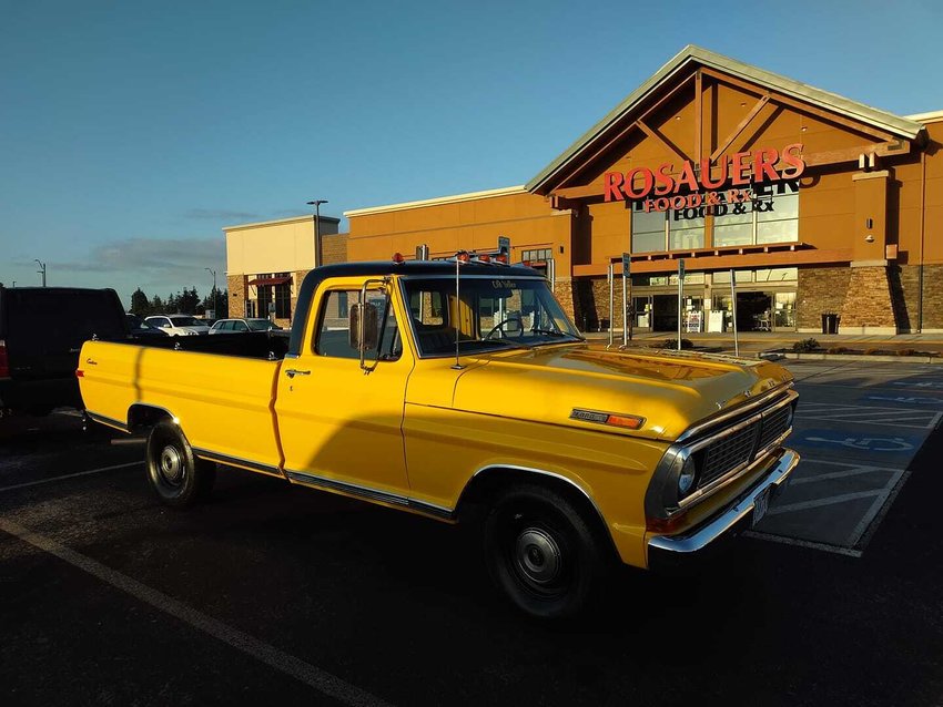 Rob Aichele said the truck&rsquo;s &ldquo;maiden voyage&rdquo; once it was complete was a trip to Rosauers grocery to get coffee with some friends.