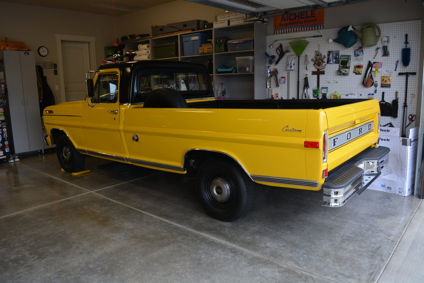 Rob Aichele said he chose a truck from the 1970s because he &ldquo;loves everything from the 70s,&rdquo; as it reminds him of his high school years, an influential time in his life.