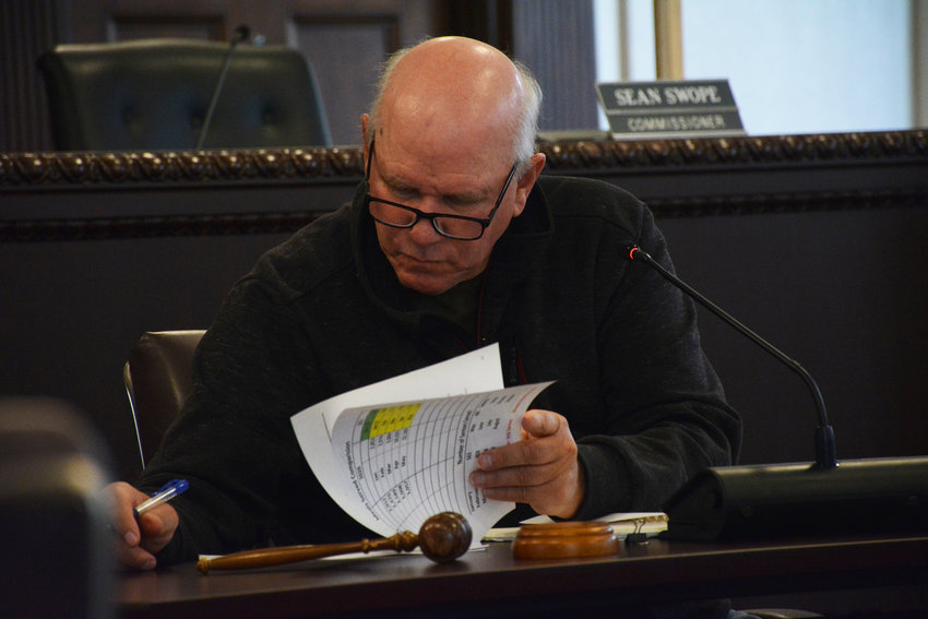 FILE PHOTO &mdash;&nbsp;Lewis County Commissioner Gary Stamper