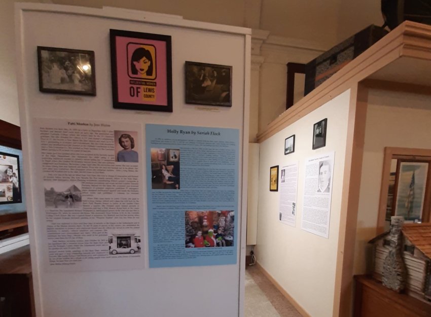 The Lewis County Historical Museum has opened a new exhibit on some of the noteworthy women in our community, both past and present.