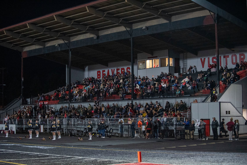 Fans fill Beaver Stadium Friday to watch Tenino take on North Beach in non-league action.