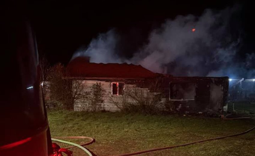 An elderly Tenino woman was killed in a house fire off of 163rd Avenue early Monday morning.&nbsp;
