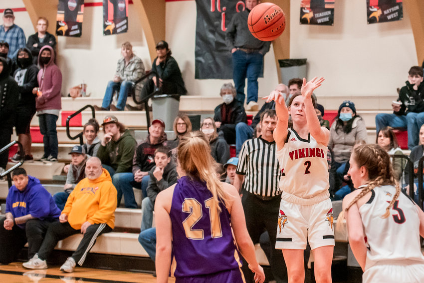 Mossyrock&rsquo;s Abbie Lovan (2) looks to score during a game against Onalaska Wednesday night.