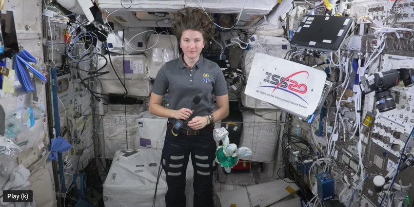 The view from the cupola on the International Space Station brings home just how fragile the Earth's atmosphere is, said astronaut Kayla Barron.    Washington Gov. Jay Inslee on Tuesday arranged a chat from space with the astronaut who lists Richland as her hometown, and the two bonded over their interests in addressing climate change, science and encouraging students.