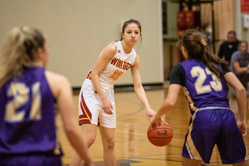 Pe Ell junior Charlie Carper has been shining on the court after joining Winlock girls basketball team for the 2021-22 season.