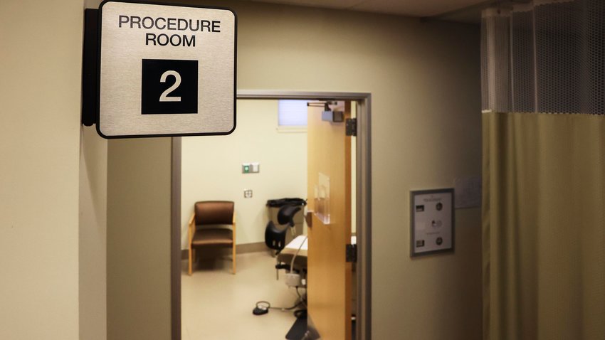 A procedure room at Planned Parenthood in Meridian, one of the few clinics in Idaho that offer abortions. Abortion access could become even more limited in the state, depending on an upcoming Supreme Court decision. (Darin Oswald/Idaho Statesman/TNS)