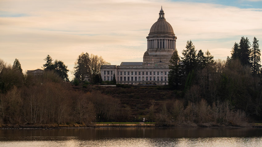 The Washington State Capitol Campus is pictured in this file photo.