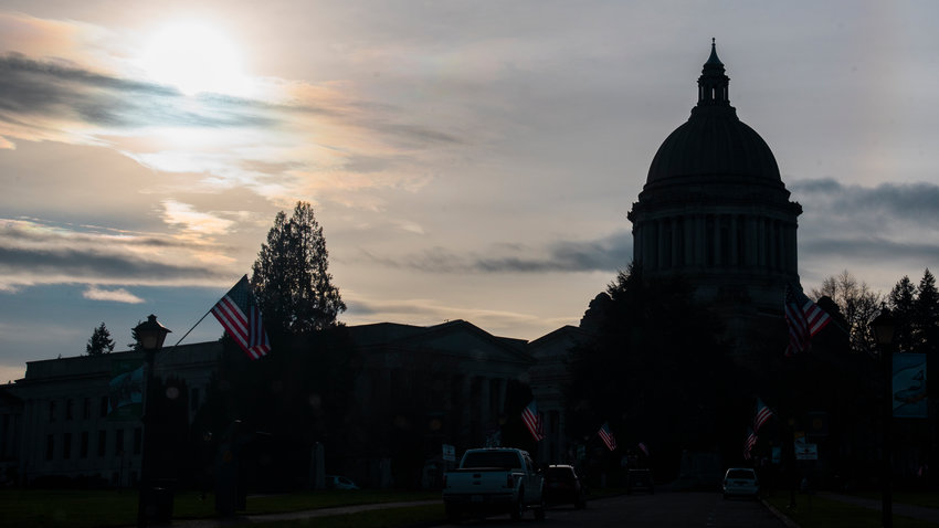 The Washington State Capitol Building is pictured in this file photo.