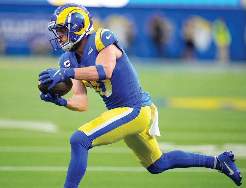 Quarterbacks are usually the betting favorites to be named Super Bowl MVP, but someone like Rams wide receiver Cooper Kupp is a strong candidate as well. (Photo by Keith Birmingham, Pasadena Star-News/SCNG)
