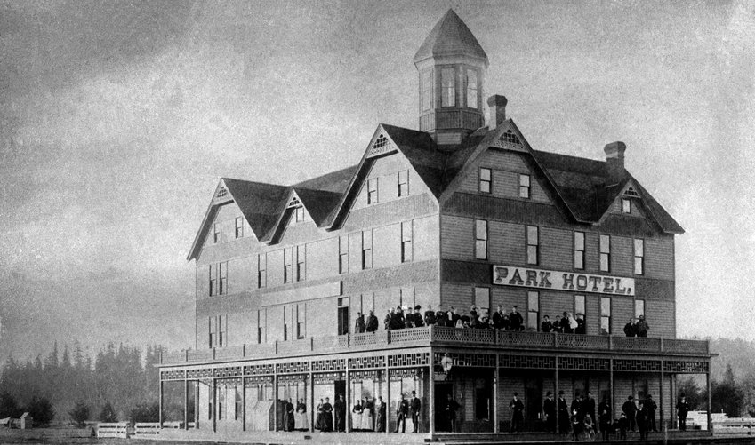 From The Chronicle archives: &ldquo;Fancy hotel has unusually short life: One of Centralia&rsquo;s first and finest hotels had an unusualy short life. The Park Hotel opened Jan. 18, 1890, at the corner of North Tower Avenue and Fifth Street. The hotel burned down six years later. The four-story structure was built in 1889 for $13,000. It was given its name for its location &mdash; across the street for an early park in the north end of the city. Capt. M. Robinson managed the Park Hotel, which featured accommodations for 100 guests and boasted about electric lights, hot baths and a billiard room. But the lustrous hotel was reduced to ashes March 3, 1896. In a way, it was its gradeur that brought it down. The fire apparently started in the uppermost part, an area under the fourth story roof called the garrett. The fire department was unable to reach the flames and the fire ripped through the wooden structure. Though it was insured for $4,900, only $380 of the claim was paid. Because of that, and with the shift of the business district of Centralia south to its present location and the advent of a depression, the Park Hotel was never rebuilt. Reprinted from the files of The Daily Chronicle.&rdquo;