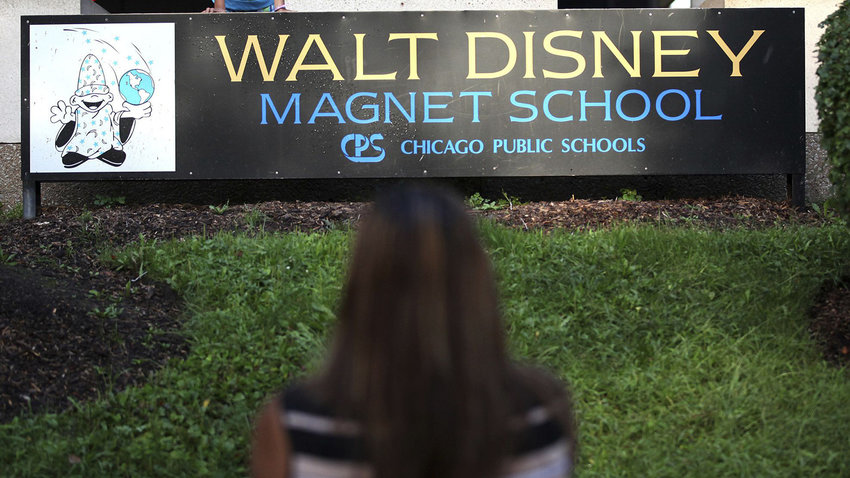Walt Disney Magnet School in Chicago in September 2012. (Heather Charles/Chicago Tribune/TNS)