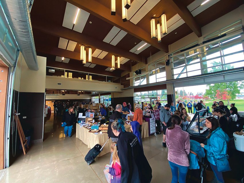 The Yelm Farmers market returned for the season on Saturday, May 28 at the Yelm Community Center.