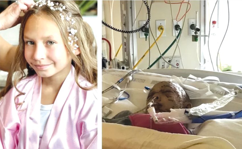 Alex Mantsevich wrote that he started the GoFundMe page to help cover any medical expenses as well as to allow Lily Kryzhanivskyy's mother, Yelena Ustimenko, to take time off work to care for the 9-year-old who was attacked by a cougar.