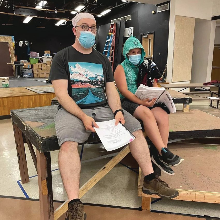 Actors with Tenino Young-At-Heart Theatre rehearse the upcoming production of &ldquo;You&rsquo;re a Good Man, Charlie Brown.&rdquo; The show is set to take place at Tenino High School from July 21 through July 30.