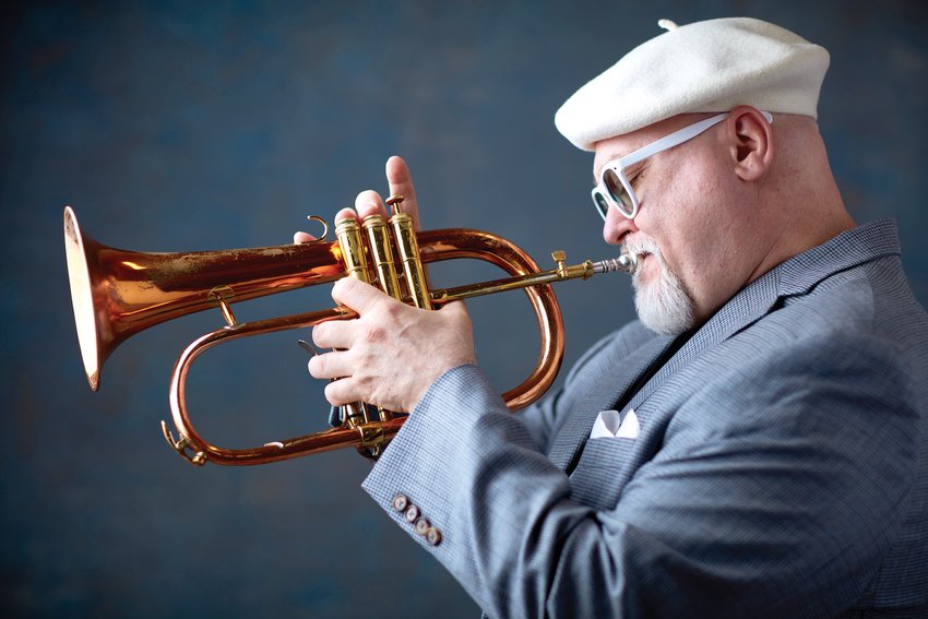 Dmitri Matheny, a renowned flugelhornist, and his all-star band will appear at The Juice Box Public House in downtown Centralia from 7 to 9 p.m. on Saturday, May 11.
