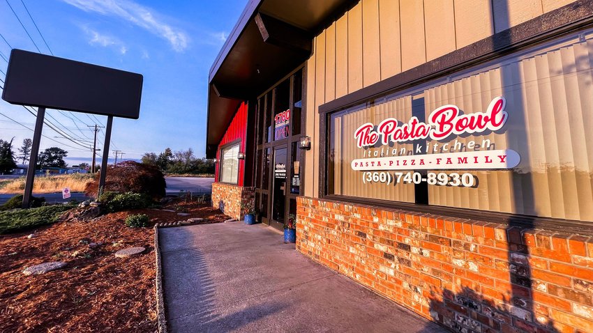 The Pasta Bowl is located at 1780 North National Avenue in Chehalis.