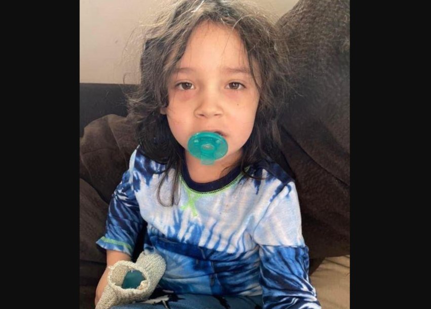 Lucian Munguia was wearing blue shorts and a blue shirt with a shark on it when he went missing Saturday evening in Sarg Hubbard Park, 111 S. 18th St., Yakima, Wash.