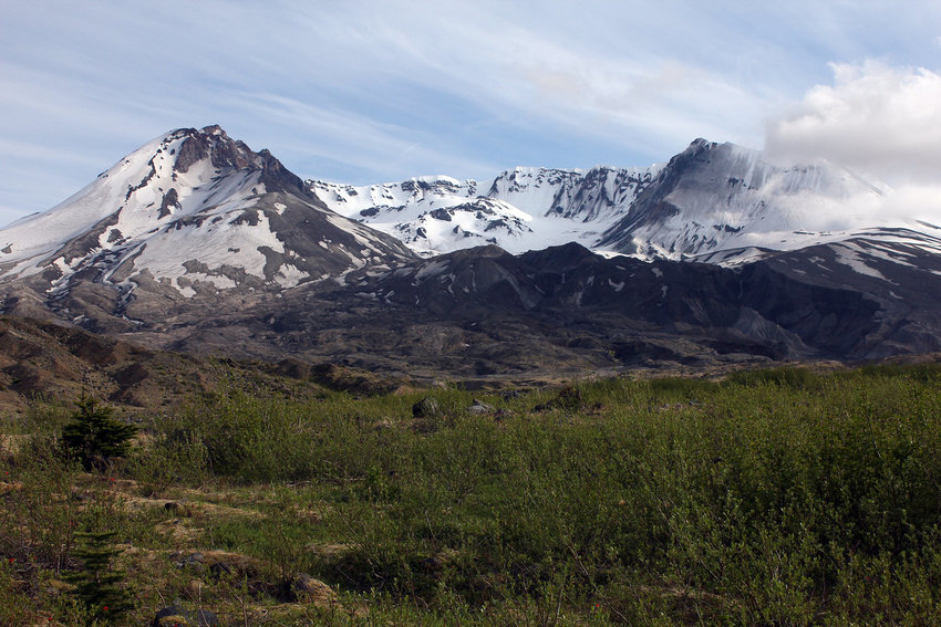The Truman Trail brings hikers a view of Mount St. Helens in this file photo.