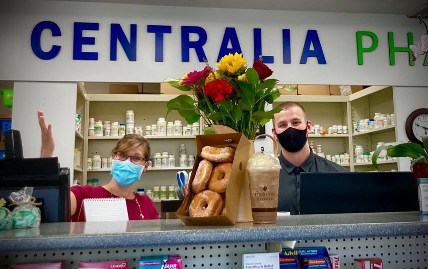 The Quimbys started Centralia Pharmacy in May 2017 with their business partner, Jeff Harrell, reinvigorating one of Centralia&rsquo;s oldest pharmacy locations.