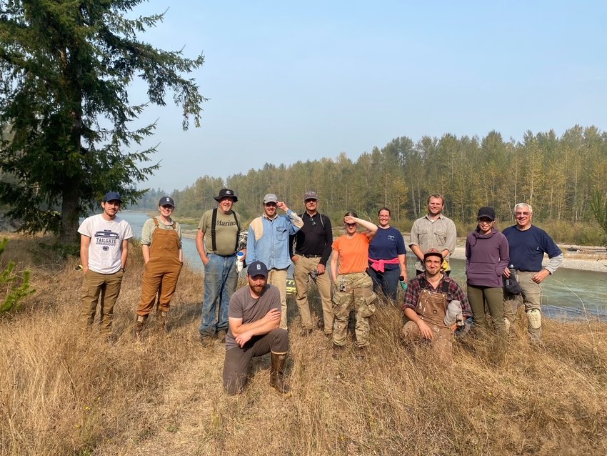 The Nisqually Land Trust will hold volunteer tree planting events at its Lackamas Flats Protected Area near Yelm on Tuesday, Nov. 8 through Saturday, Nov. 12.