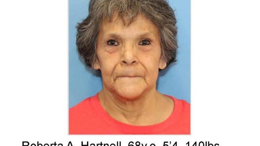 Roberta A. Hartnell, 68, went missing at around 4 p.m. Oct. 21 from her adult family home in Tumwater.