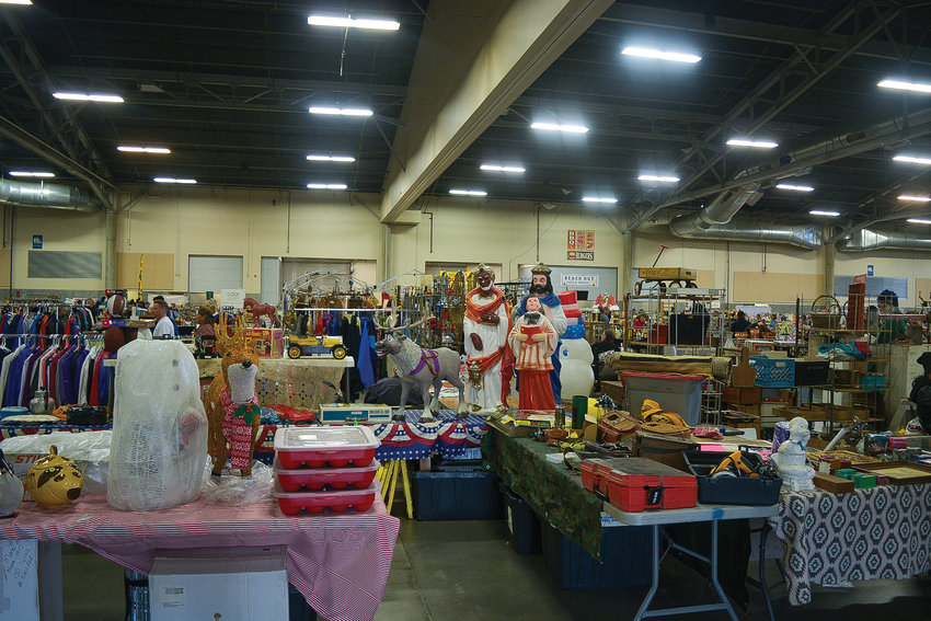 The NW&rsquo;s Largest Garage Sale took place at the Clark County Fairgrounds on Nov. 5.