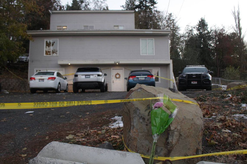 Four University of Idaho students were found dead at a house in Moscow, Idaho, on Sunday, Nov. 13, 2022. (Angela Palermo/Idaho Statesman/TNS)