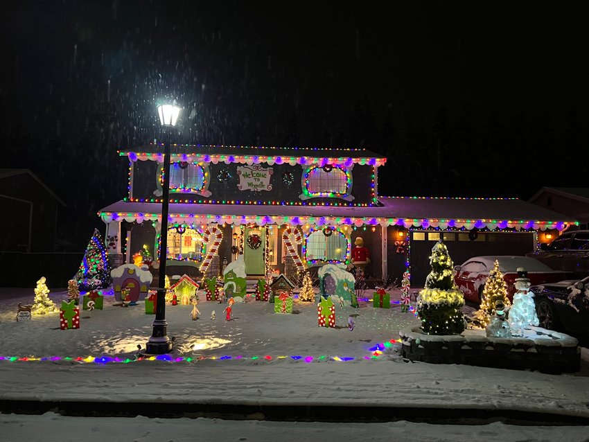 Jadee and Michael Landry provided these scenes of his &quot;Whoville&quot; display in Napavine. It's located in the 300 block of Camden Way. The Chronicle will share holiday highlights like this now through Christmas. To be included, send photos and information to news@chronline.com.
