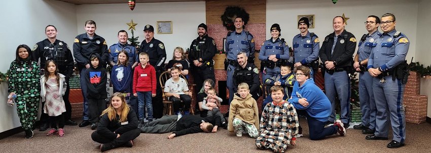 The Chehalis Police Department hosted 14 children on Dec. 15 for its annual Shop With a Cop event.