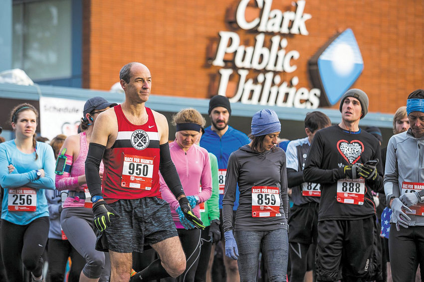 Clark Public Utilities - Run for Warmth &copy; 2017 Randy Kepple Photographs; All Rights Reserved.