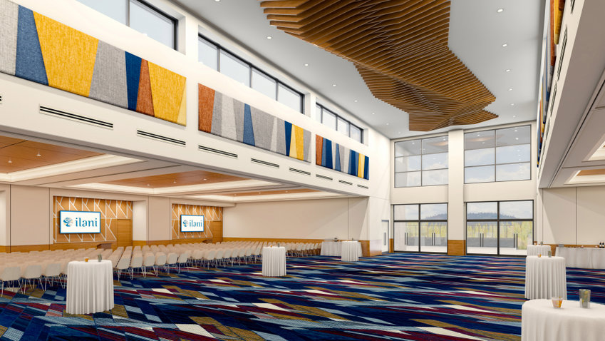 ilani announced Tuesday it is expanding its events center by 10,000 square feet of flexible meeting space.