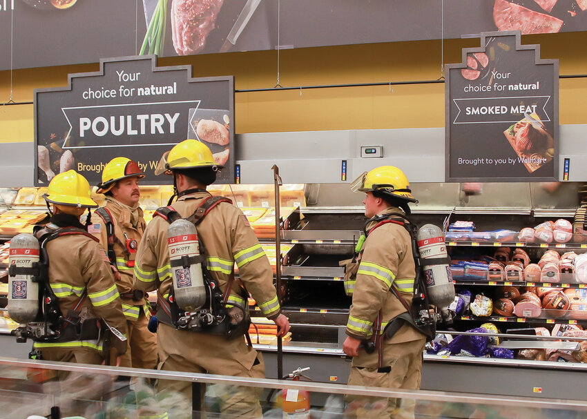 An eletrical burning smell in the cooler of the smoked meats section at Battle Ground's Walmart prompted a response from Clark County Fire District 3 at around 12:30 p.m. on Monday, May 22.