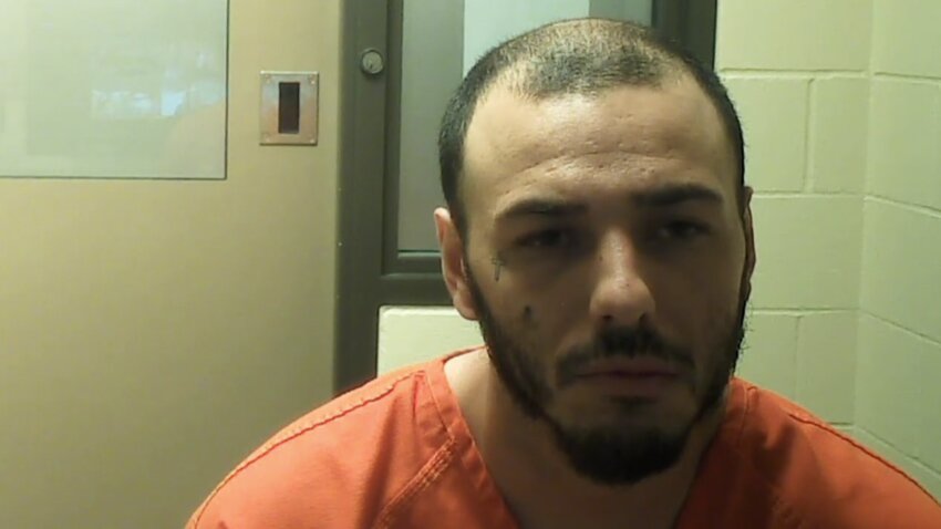 Daniel Martinez, 31, makes his preliminary appearance in Thurston County Superior Court on Wednesday, May 31, 2023. He&rsquo;s been accused of second-degree murder in the shooting death of an Illinois man at an I-5 rest stop.