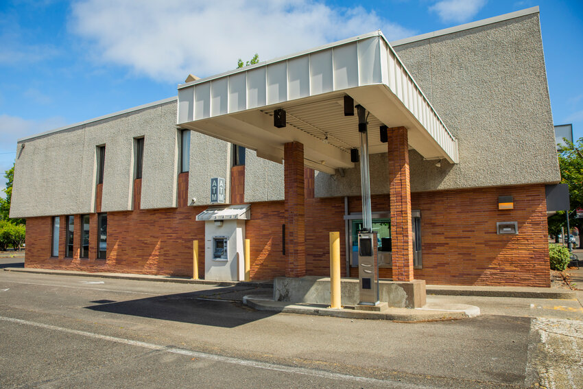 The former location of Umpqua Bank in Centralia was purchased by the city.