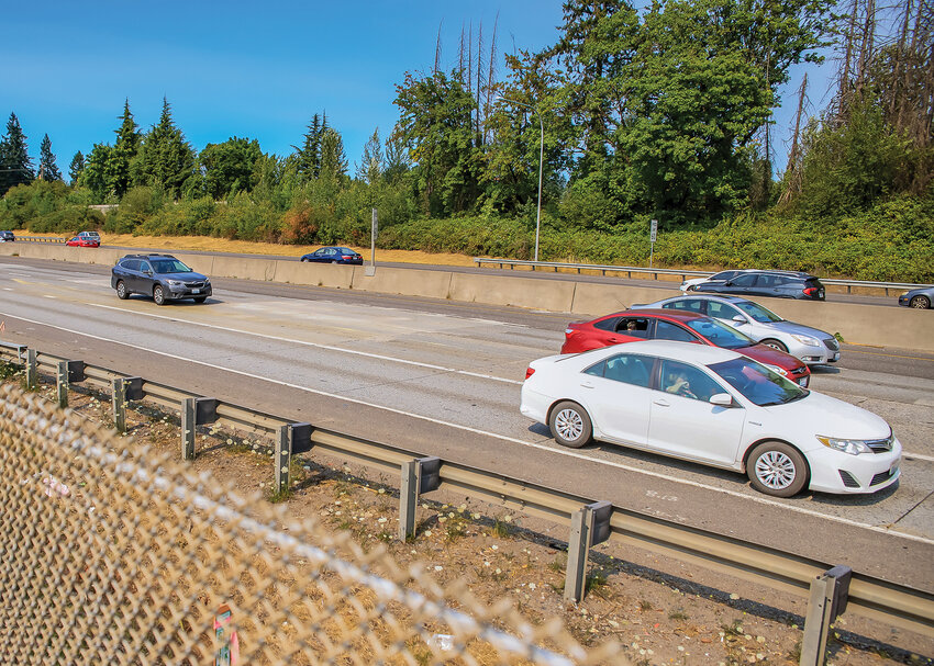 Vehicles drive on Interstate 5 near Salmon Creek. In his July 13 Road Rules article, Doug Dahl, Target Zero manager - communications lead for the Washington Traffic Safety Commission, answered whether it is legal and safe for people to wear earplugs while driving.