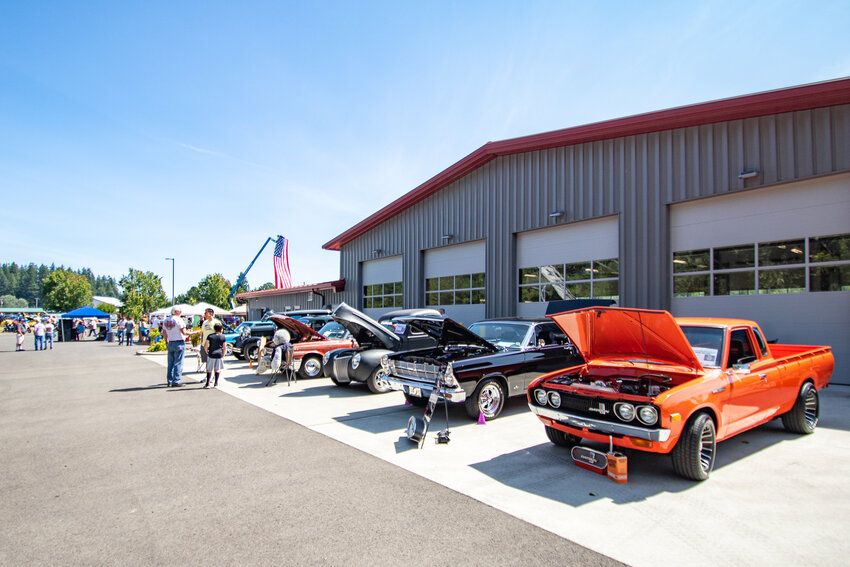 A total of 115 cars were entered into the 2nd annual Onalaska Volunteer Firefighters Association car show at the Lewis County Fire District 1 fire house on Saturday, Aug. 12.
