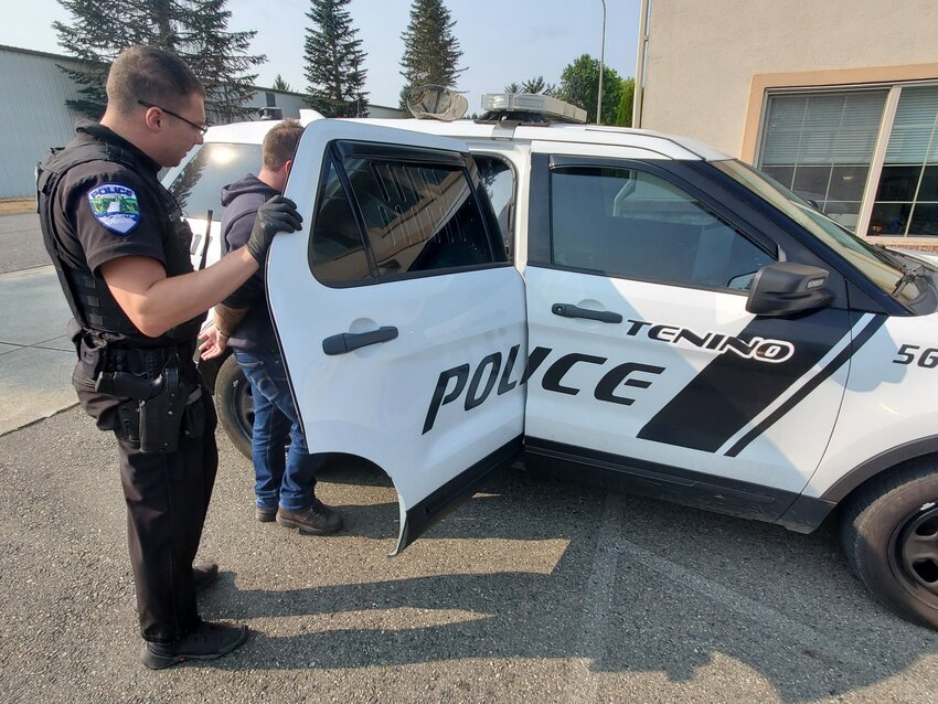 A suspect in a child rape case was arrested Wednesday, Aug. 23, during a tactical operation by Tenino police and the Washington State Patrol, the Tenino Police Department announced in a news release.&nbsp;