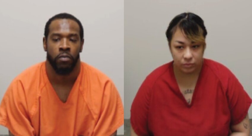 Deondre Jackson-Durden, 32, of Seattle, and Wanida Supatra Prommarin, 29, of Renton, appear in Lewis County Superior Court on Wednesday, Aug. 30.