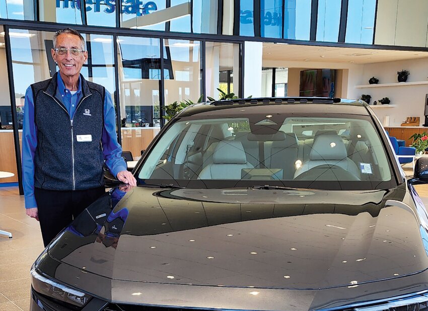 Interstate Honda President John Csernotta poses for a photo at the dealership in this photo provided by the Centralia-Chehalis Chamber of Commerce.